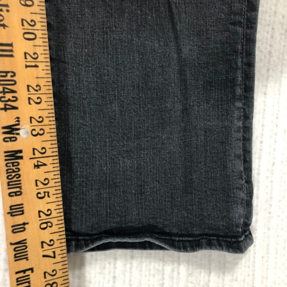 Levis 501 Original Fit Jeans 38x30‎ Faded Black Straight Leg Button Fly Denim